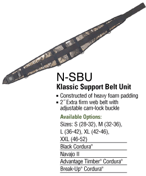 Neet Archery 2 1/4’’ Rig Belt Small 28-32 N-SB-K